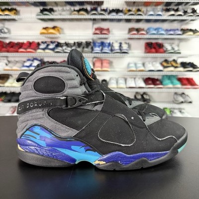 Nike Air Jordan 8 Retro Aqua 2015 305381-025 Men s Size 11.5
