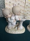 2 precious moments figurines Your Love Is Uplifting & We All Have Our Badhairday — photo 2