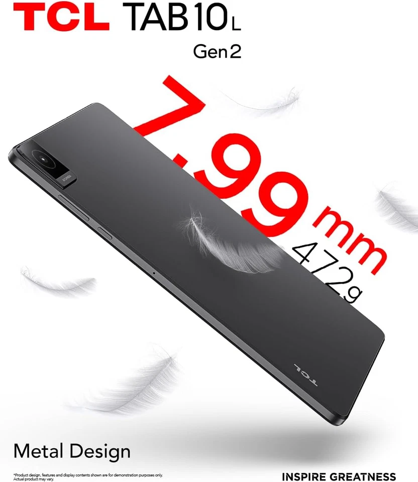 10L Generazione 2 Wifi, Tablet Da 10,1" HD, Quad-Core, 3 GB Di RAM, Memoria Da 3 - Immagine 4 di 4