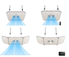 VIVOSUN 2-in-1 Air Circulation LED Grow Light A100SE-AW400SE Smart Control
