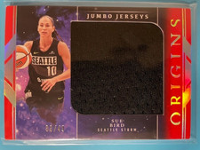 Sue Bird – 2024 Origins WNBA “Jumbo Jersey” #JJ-SB Red parallel /49 (Storm)
