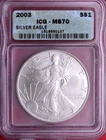 ICG MS-70! 2003 SILVER EAGLE