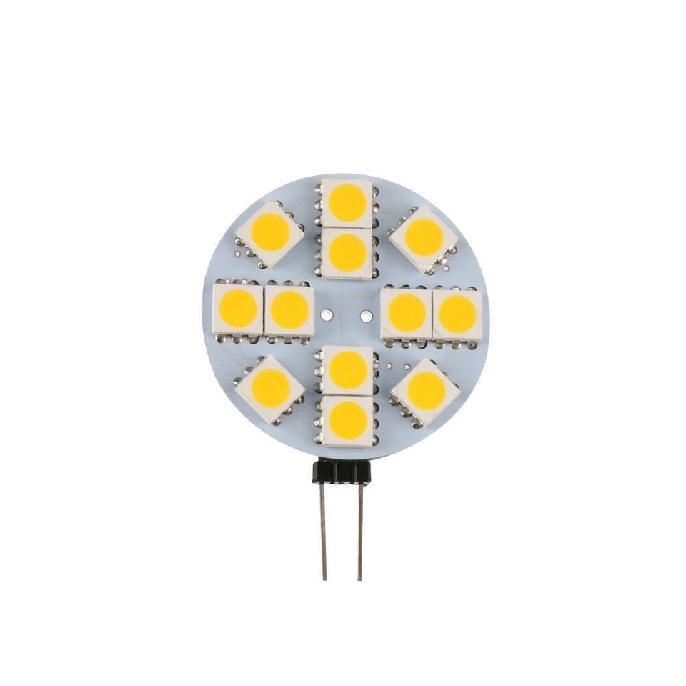 G4 LED light bulb SMD DC 12V Lamps Dimmable Cool /Warm Circular 1W 1.5W 2W 3W - Image 2 of 4