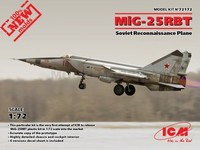 Icm 72172 1/72 Mig-25 Rbt Bausatz Flugzeug FüR LuftaufkläRung Sowjet