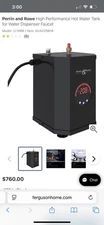 Perrin and Rowe U.1998 Hot Water Dispenser 0.6 gal Black Electric 120V UL Listed