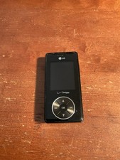 Vintage LG Chocolate Slider Phone -Black Verizon Condition Unknown