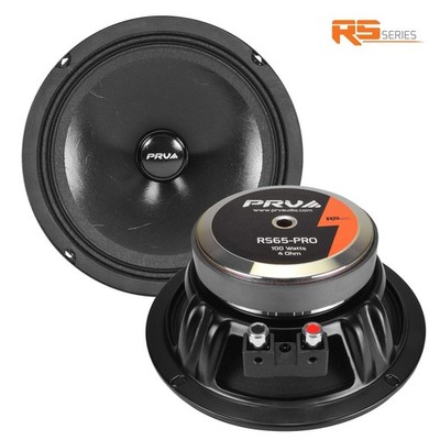 2x PRV Audio 6.5  Fullrange Car Speaker OEM Replacement 200 Watts 4 Ohm RS65-PRO