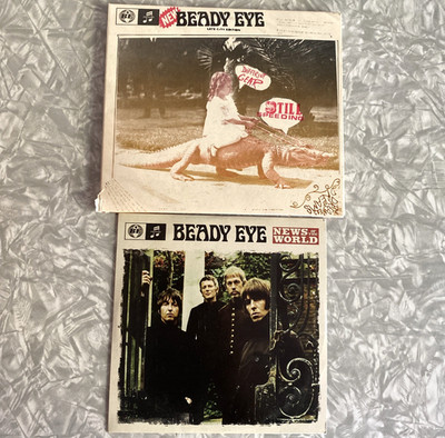 Beady Eye Different Gear  Deluxe Edition CD DVD + Enhanced News of the World Lot
