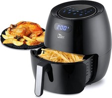 Air Fryer, Uten 6.5L Power Air Fryer with Digital Display, Rapid Air Circulation