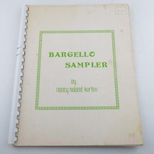 Bargello Sampler Nancy Noland Kurten 1972 Spiral Bound Needlepoint Craft Book