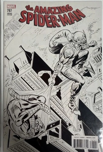 Amazing Spider-Man #797 Romita Remastered Sketch 1:1000 Variant VF/NM