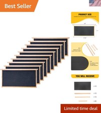 Unassembled Deep Beehive Frames with Beeswax Foundations - Effortless Assembly 