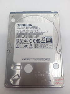 TOSHIBA**MQ01ABD050V** 500GB*** SATA HDD Notebook 2,5'' ZOLL#NFP2006