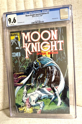 Moon Knight Special Edition #2, CGC 9.6, White Pages