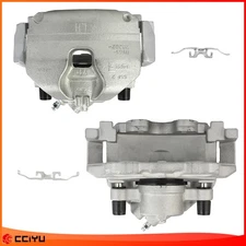 Pair Front Disc Brake Calipers w/ Bracket For 2013 - 2019 FORD ESCAPE  AWD