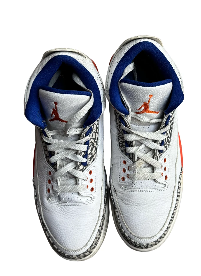 Nike Air Jordan 3 Retro Knicks Talla 9 Usado 136064-148 Foto 4 de 4