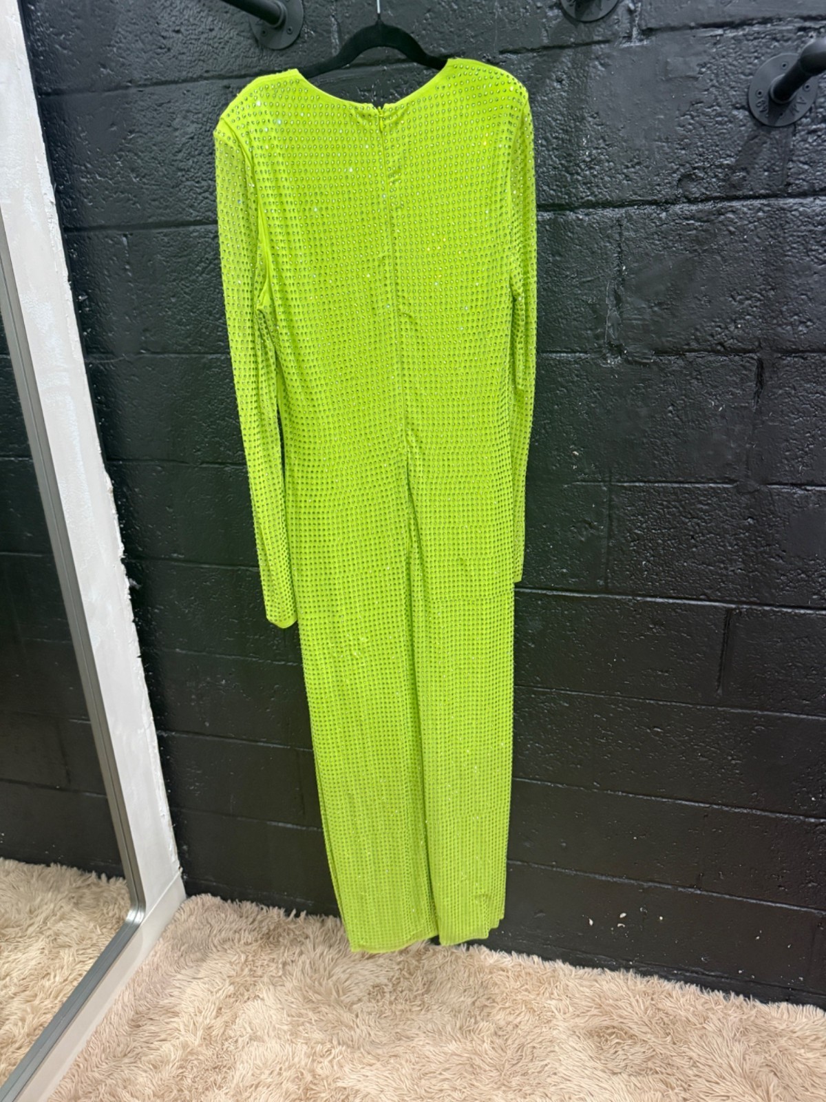 SELF-PORTRAIT Perforated Midi Dress Size M Retails $695 image 7