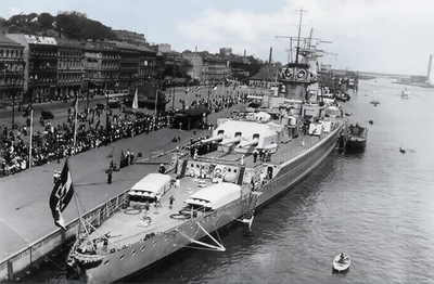 #ad #ad WW II German Photo Admiral Scheer $3.99