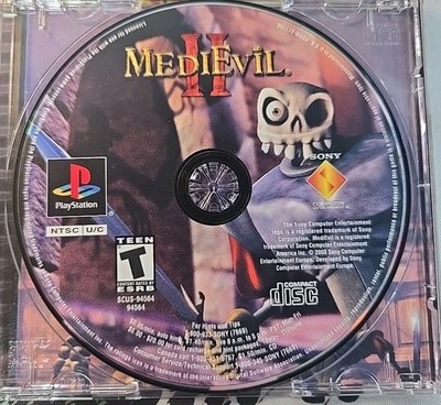 Medievil 2 (2000) Sony PlayStation No Manual Cleaned & Tested