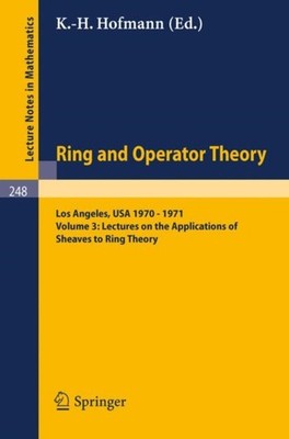 Hofmann - Tulane University Ring and Operator Theory Year 1970-1971   - X555z