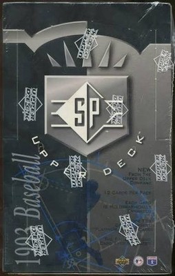 1993 Upper Deck SP Baseball Set - Complete Your Set! #1 - 270! 2 Card Minimum!