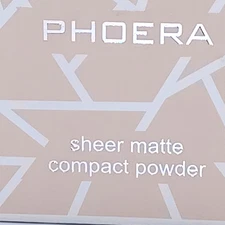 Phoera Sheer Matte Buff Beige Sheer Matte Compact Powder