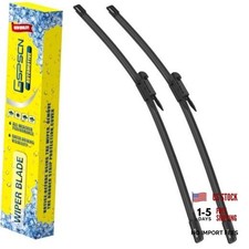 24" 22" Front Windshield Wiper Blades OEM - All Season - Quiet 2 Pack