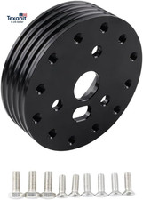 Grant Steering Wheel Hub Adapter Spacer Kit - 6 Hole To 3 Hole Conversion Black Grant Steering Wheel Hub Adapter Spacer Kit - 6 Hole To 3 Hole Conversion Black