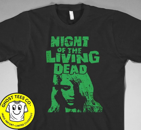 Night of the Living Dead T Shirt - george romero, zombie, dawn, day, horror