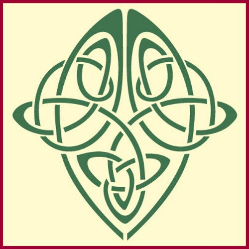 CELTIC TRINITY STENCIL - At the price of surprise Limited time for free shipping REDUCED Stencil The PRICE Artful