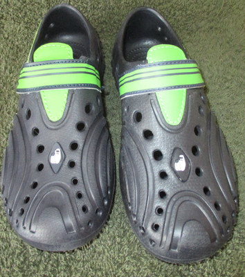 New Boys Youth 13/1 Hounds Footwear Ultralite Blue/Bright Green Ultralite Shoes