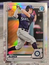 Zach Deloach 2020 Bowman Chrome Draft Refractor #28 Seattle Mariners/White Sox