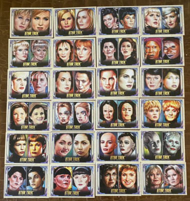 2021 Women of Star Trek Art and Images Complete ARTIST RENDITION SET AR1-AR24