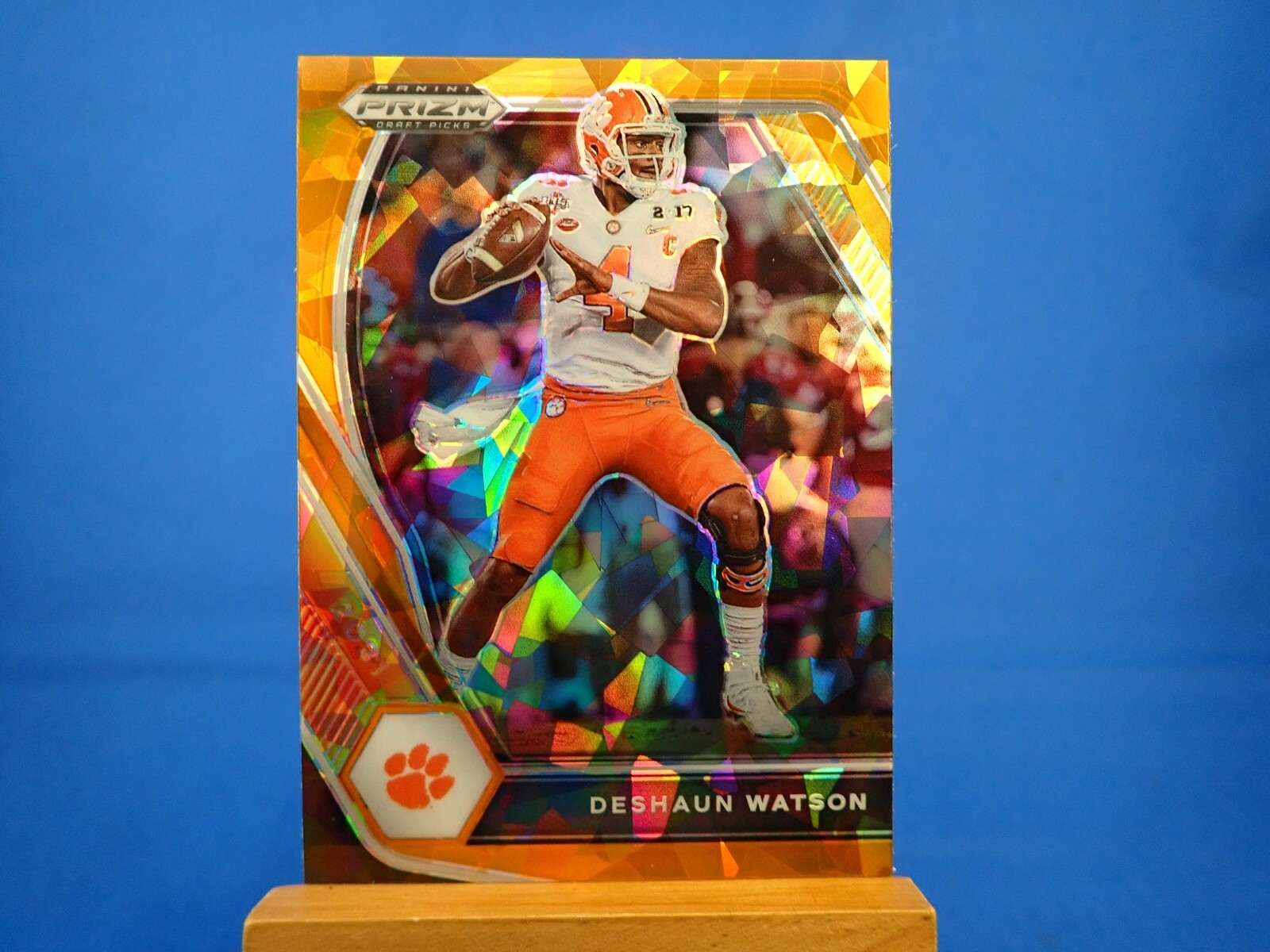 Deshaun Watson Prizm Draft Picks 2021 Orange Ice Prizm