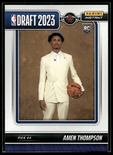 2023-24 Panini Instant Amen Thompson DRAFT NIGHT 1/777 SP Rockets #DN-4 RC 🔥