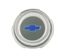 USA-Made! 1967 Impala, Chevelle Horn Button Emblem "Bowtie" NEW Trim Parts!