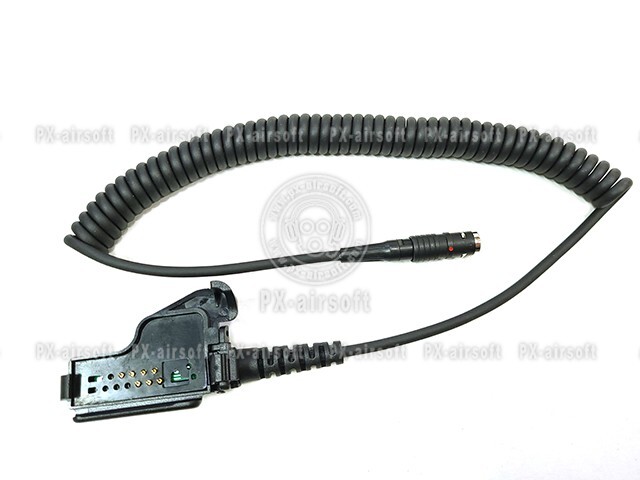 Invisio X50 PTT Radio Cable for Motorola MTS XTS HT 1000