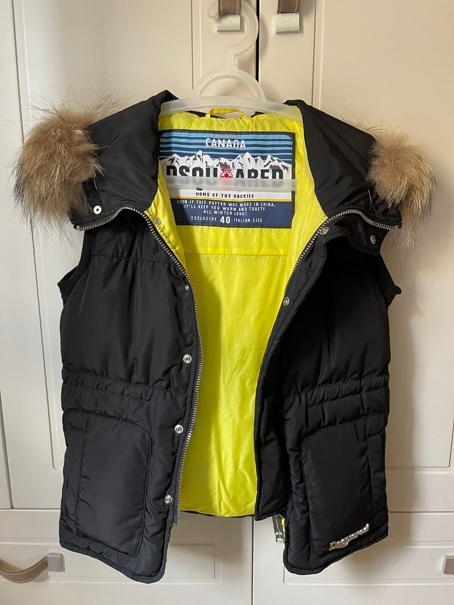 Women Vest With Hood DSQUARED