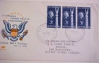 AUSTRALIA  FDC PERTH  1956 USA FRIENDSHIP  CACHET