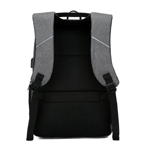 17" Oxford Anti-Diebstahl Laptop Rucksack Reise Business Schule Buchtasche mit USB-Anschluss - Bild 22 von 44