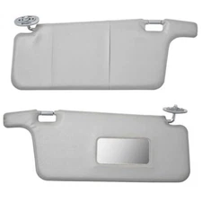 2Pcs Interior Sun Visor Gray For 96-01 Honda Civic LHD Sunvisor 83230-S01-A32