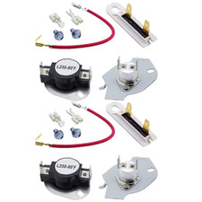 279816  3392519 Dryer Thermal Cut Out Kit Fuse for Whirlpool, Sears, 2-PACK