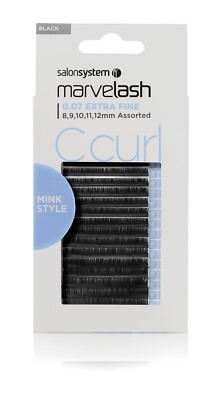 Marvelash Volume C Curl Lashes 0,07 extra fein sortiert 8-12 mm