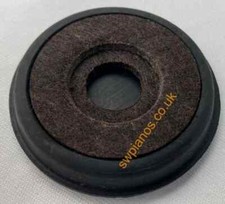 Gliding Piano Castor Cups: Set of 4 x 60 mm for All Single Wheel Castors