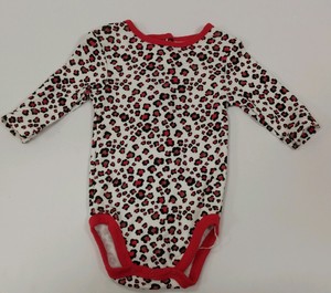 Vitamins Baby Infant 0- 3 Month Red Black Bodysuit Long ...