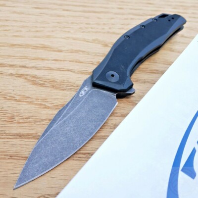 Zero Tolerance 0357 Assisted Folding Knife 3.25'' CPM-20CV Steel Blade G10 Handle