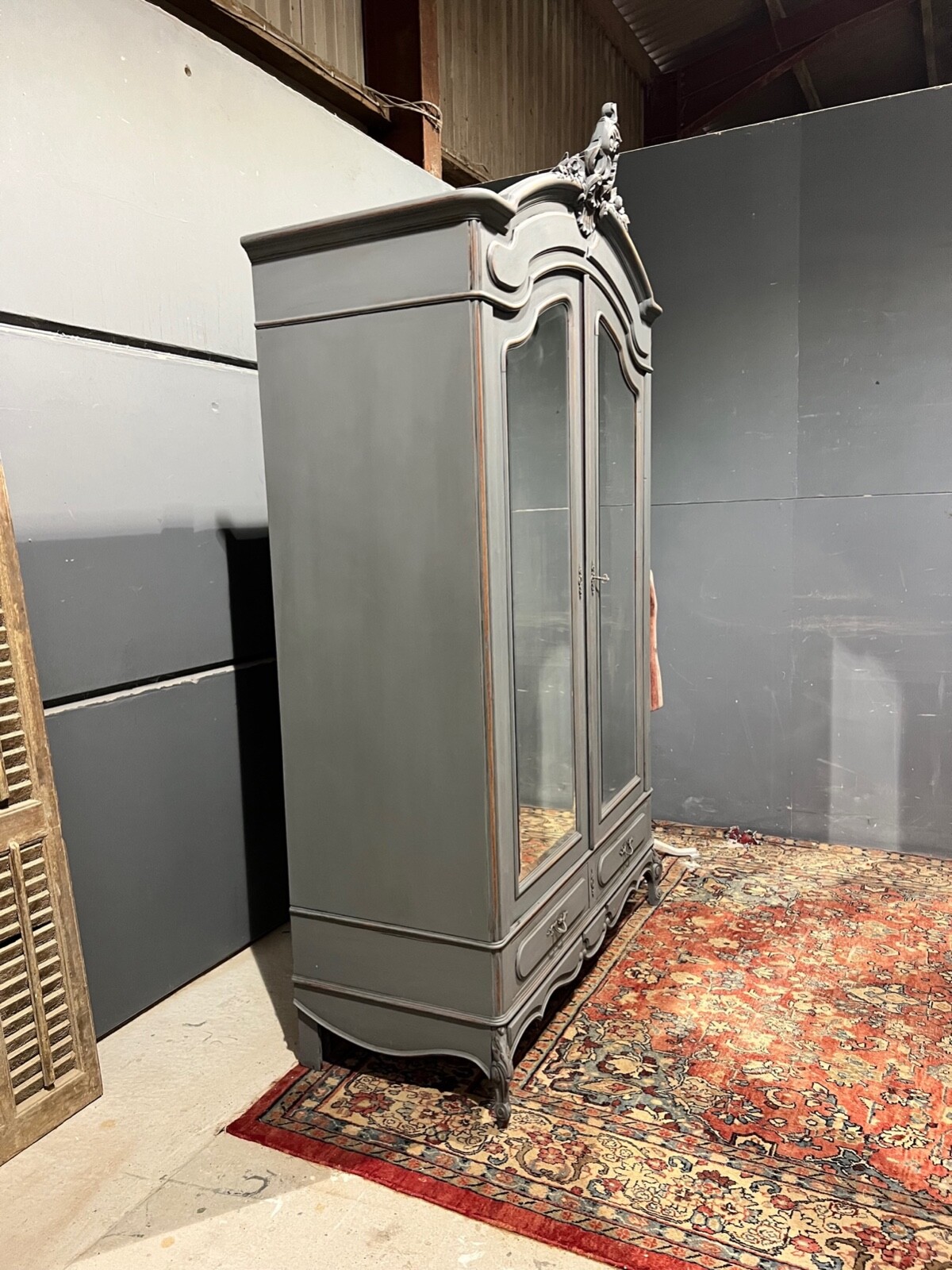 French Armoire / Antique French Armoire / Two Door French