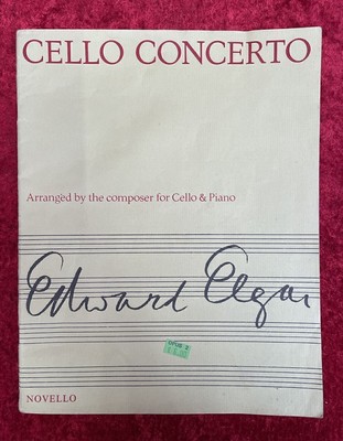 Cellokonzert arrangiert vom Komponisten für Violoncello & Klavier Novell. SW169