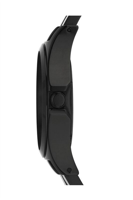 MARC JACOBS HENRY BLACK TONE,BLUE CRYSTAL GRADIENT DIAL MARC JACOBS HENRY BLACK TONE,BLUE CRYSTAL GRADIENT DIAL