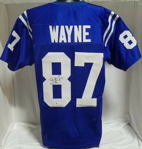 reggie wayne autographed jersey